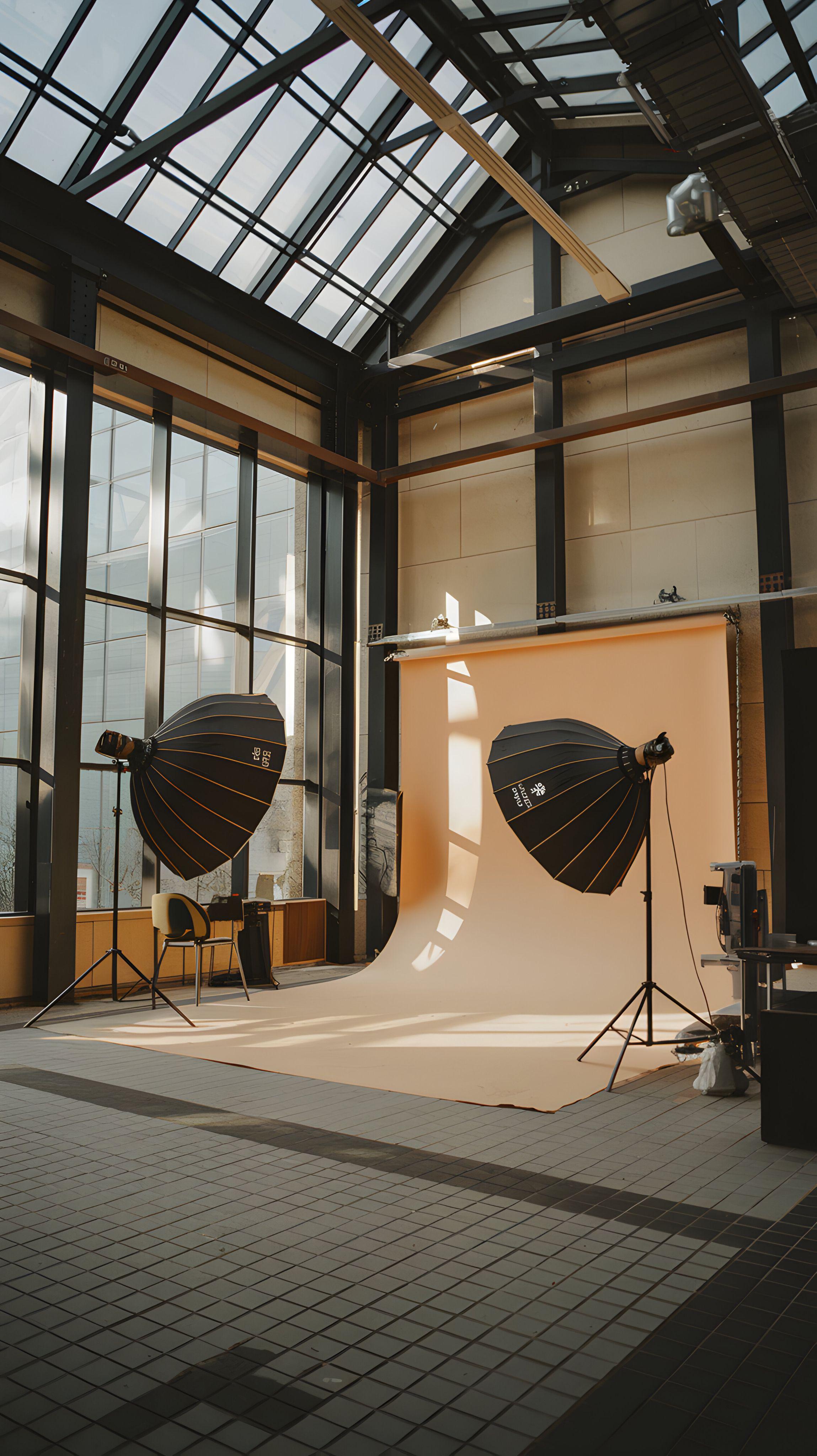 Professional studio setup
